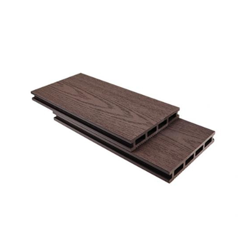 SRL-DEK 145 x 21 mm Hohlprofil-WPC-Terrassendiele mit Holzmaserung
