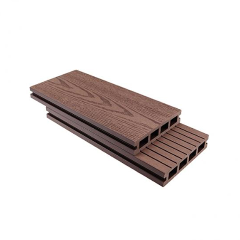 SRL-DEK 140*23 mm rutschfester, recycelter WPC-Hohldeckbelag für Außenterrassen
