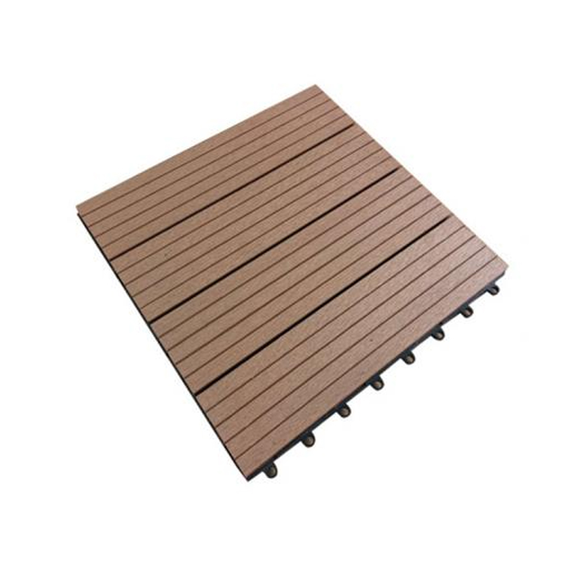 SRLDK300*300 Ineinandergreifende wasserdichte Terrassenfliesen aus Verbundwerkstoff