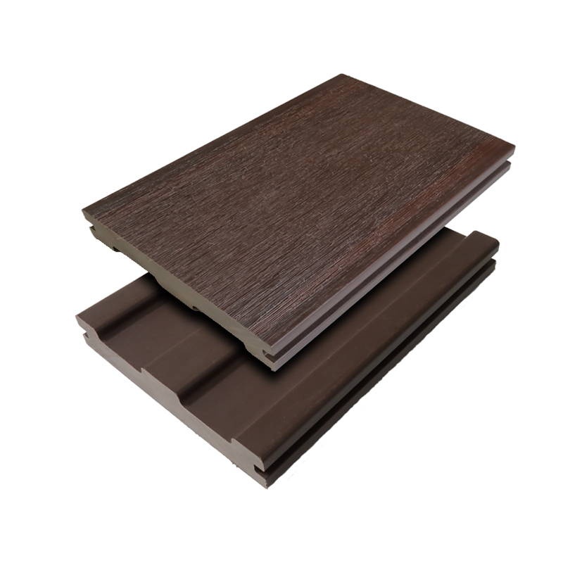 SRL-138*23mm Beliebte WPC-Terrassendiele mit einfacher Installation und günstigem Preis für den Garten